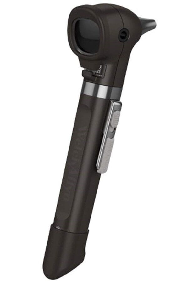 Welch Allyn Pocket LED Fiber-optic Otoscope with AA Battery Handle (Black) - Image 4